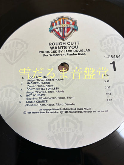 Rough Cutt【Wants You】中古レコード