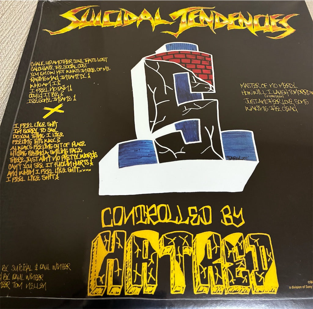 Suicidal Tendencies【Controlled by Hatred / Feel Like Shit... Déjà Vu】新品レコード