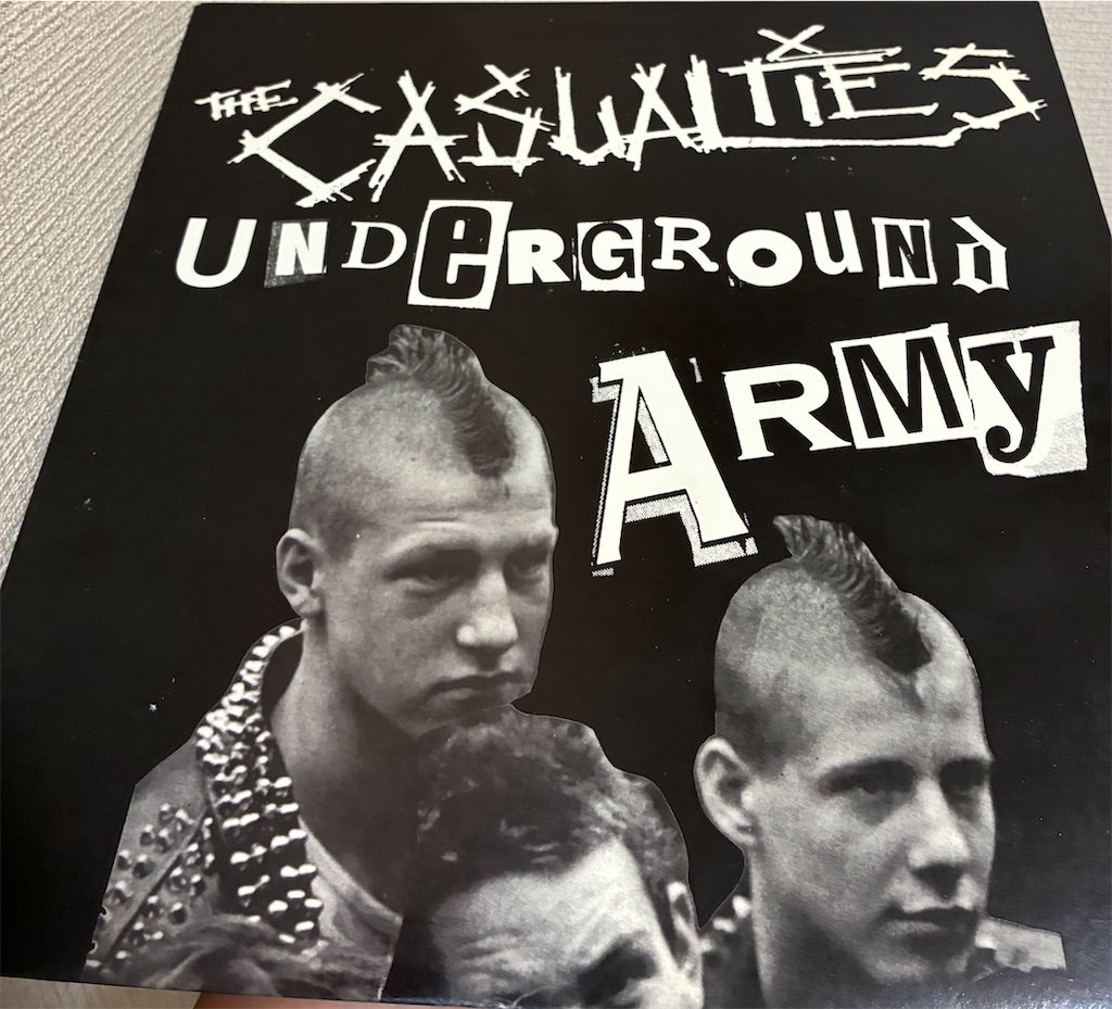The Casualties【Underground Army】中古レコード