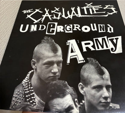 The Casualties【Underground Army】中古レコード