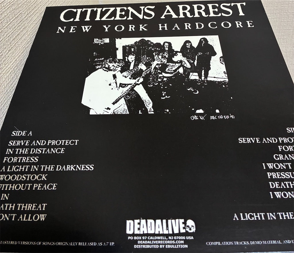 Citizens Arrest【A Light In The Distance '88-'90】中古レコード