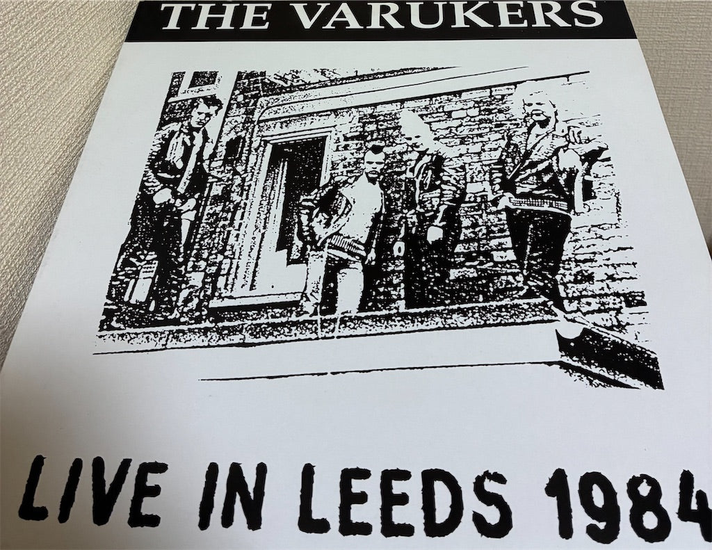 The Varukers【Live in Leeds 1984】中古レコード