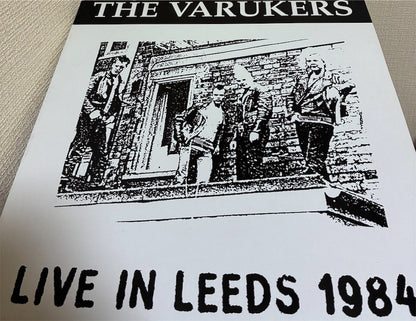 The Varukers【Live in Leeds 1984】中古レコード