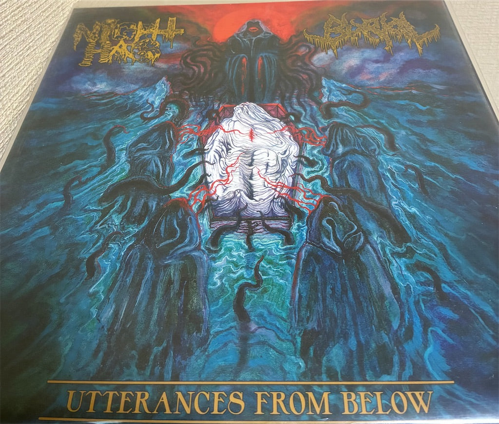 Night Hag➕ Burial【Utterances from Below】新品レコード