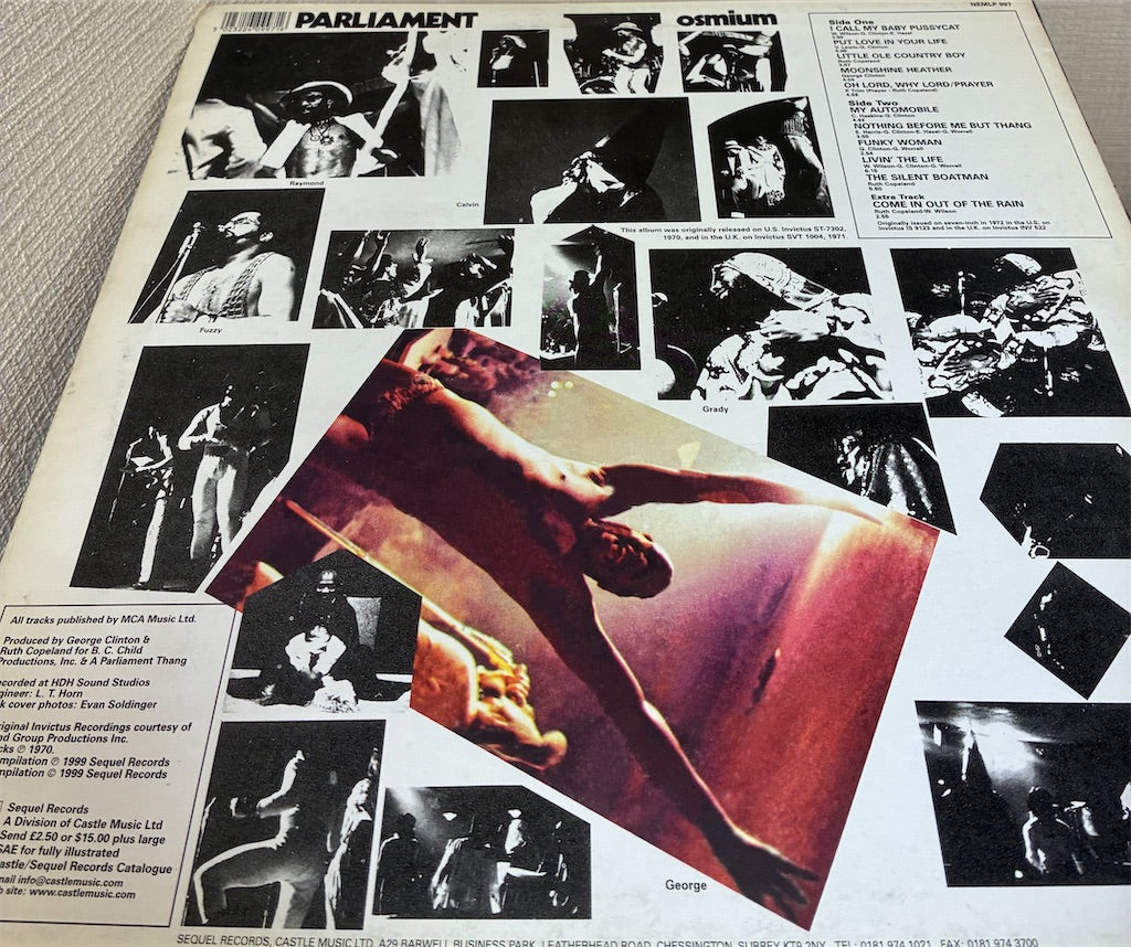 Parliament【Osmium】中古レコード