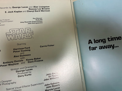 【THE STORY OF STAR WARS スター・ウォーズ エピソード4/新たなる希望】中古レコード