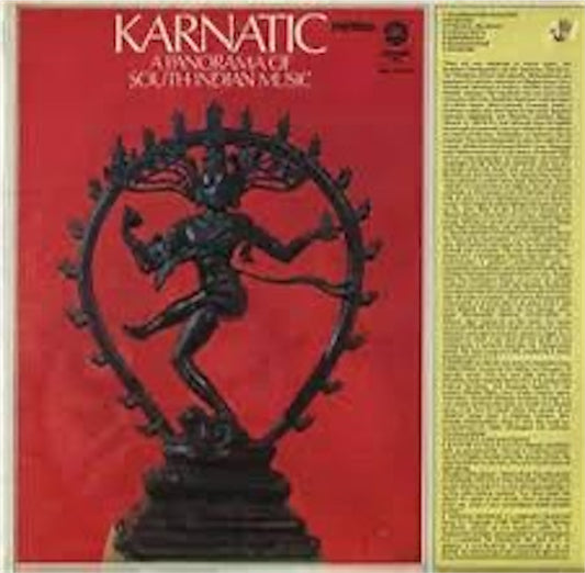 【Karnatic: A Panorama Of South Indian Music】中古レコード