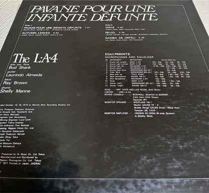 The L.A. 4【Pavane Pour Une Infante Défunte 亡き王女のためのパヴァーヌ】中古レコード