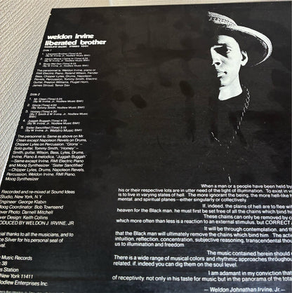 Weldon Irvine【Liberated Brother】中古レコード