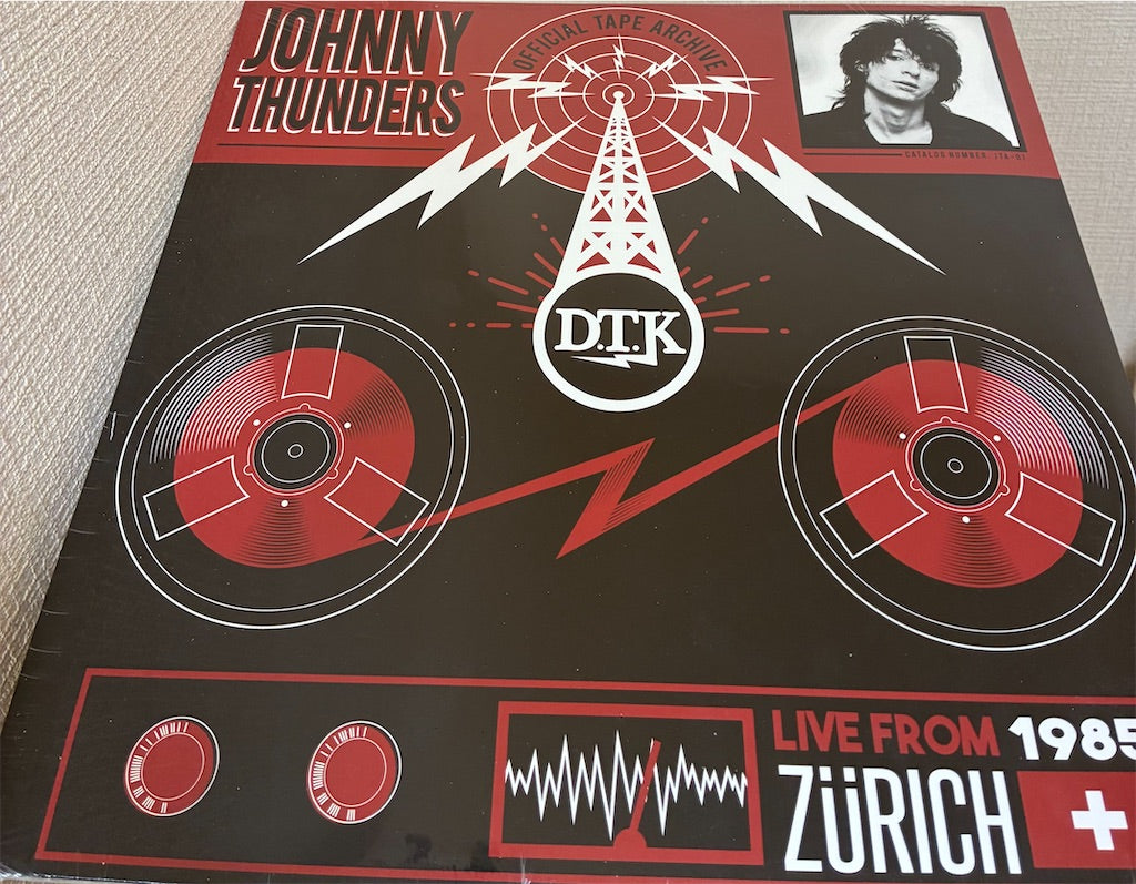 Johnny Thunders【Live From Zürich 1985】新品レコード