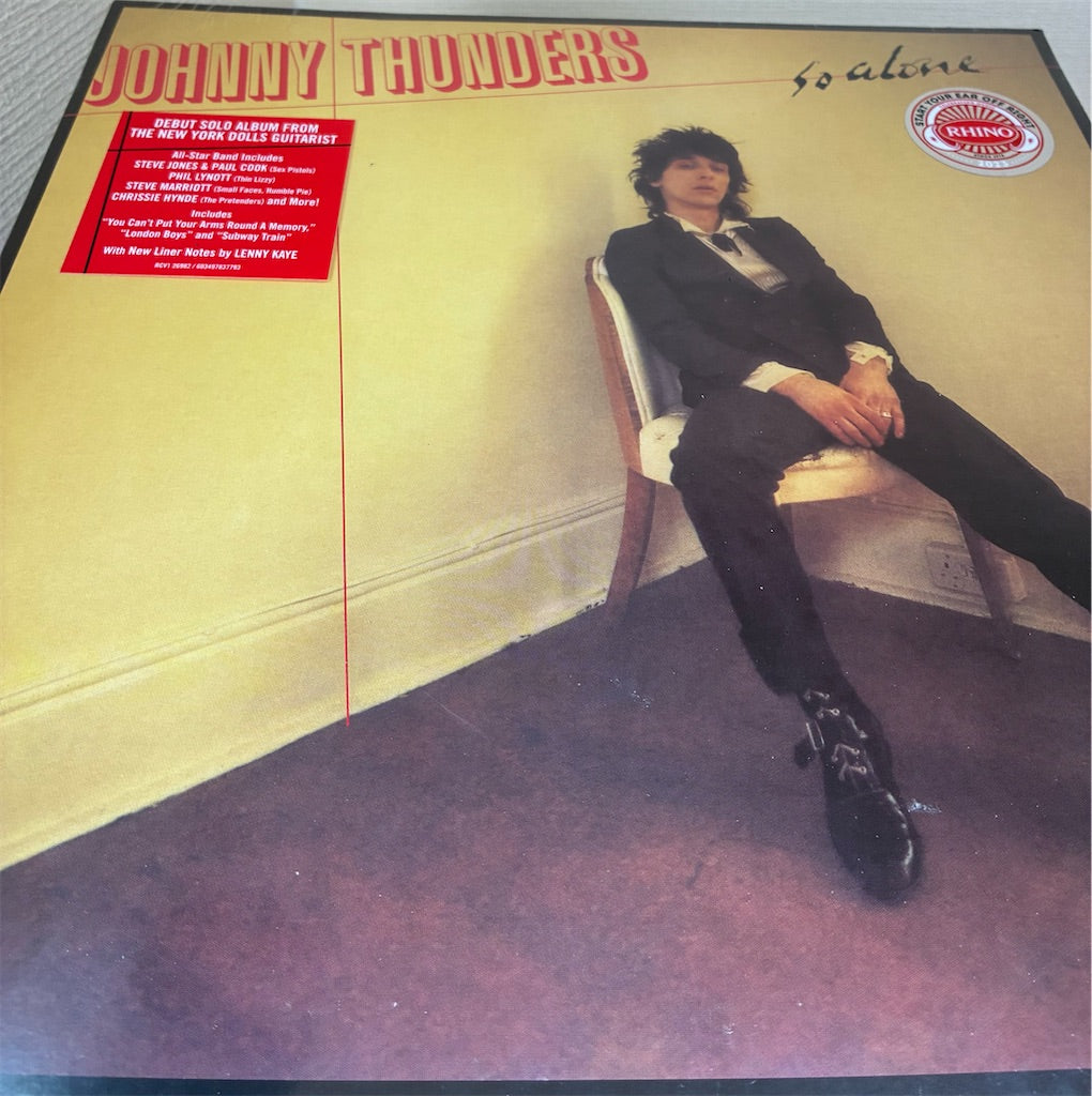 Johnny Thunders【So Alone】新品レコード