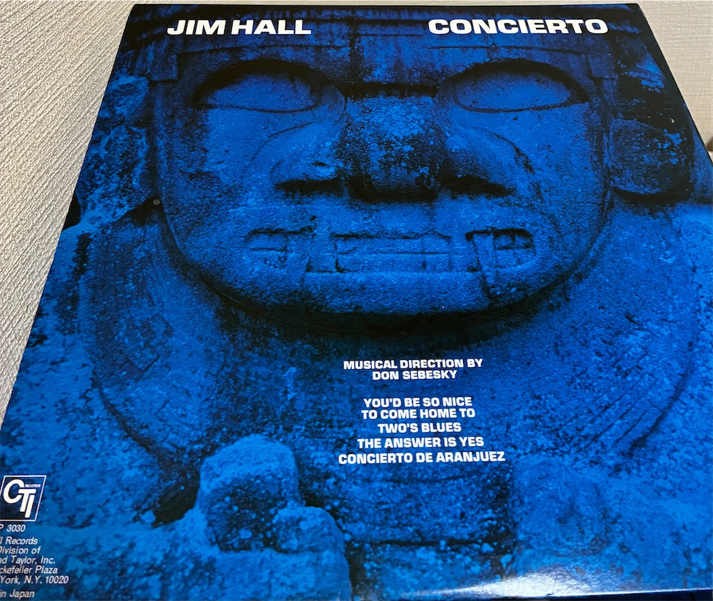 Jim Hall【Concierto】中古レコード