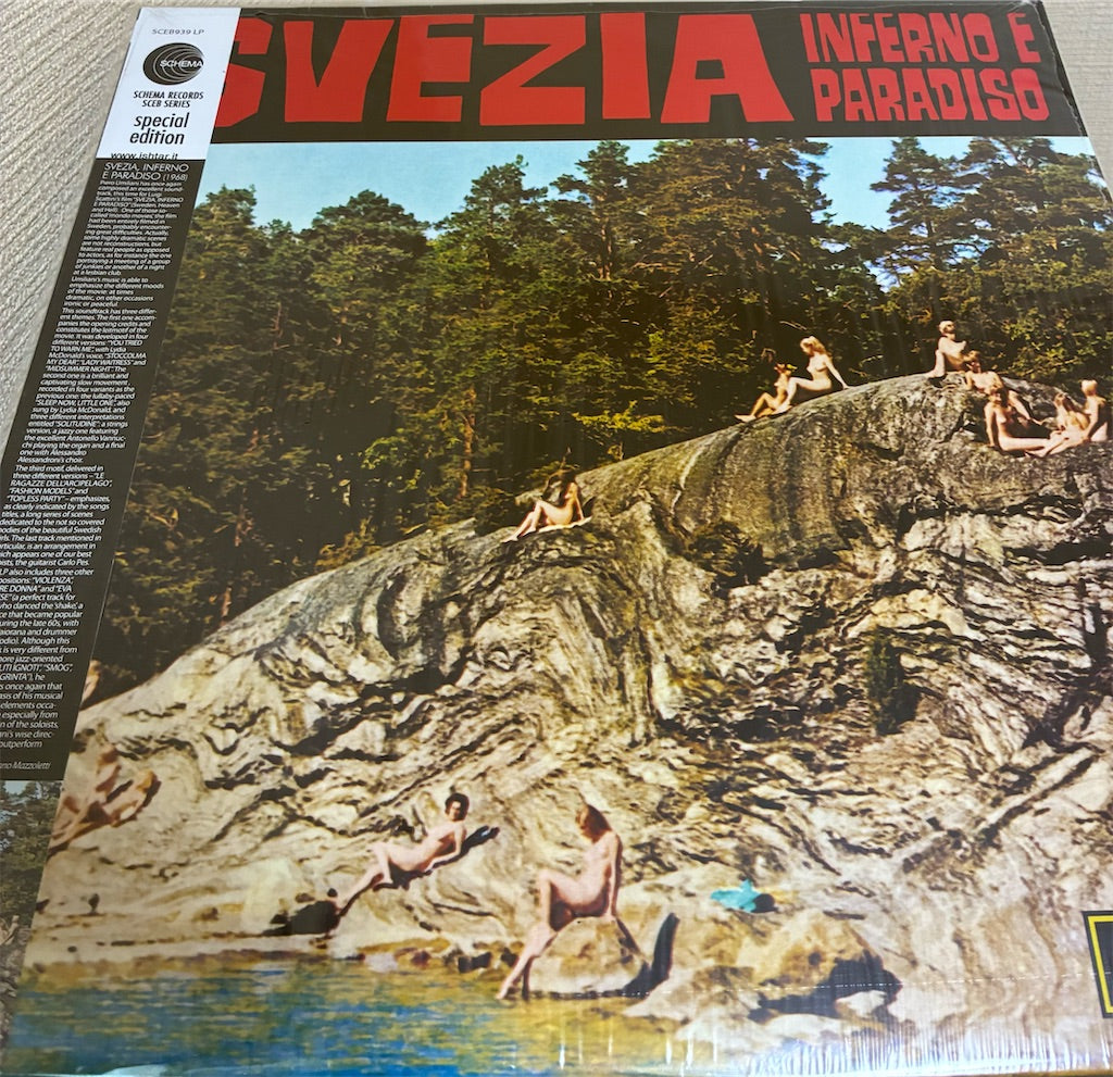 PIERO UMILIANI【SVEZIA INFERNO E PARADISO フリーセックス地帯を行く/天国か地獄かOST】中古レコード