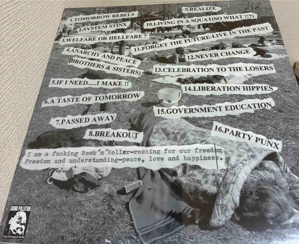 Uncurbed【Peacelovepunklife...Andotherstories】中古レコード