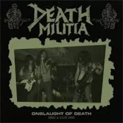 Death Militia【Onslaught Of Death: Demo & Live 1985】新品レコード
