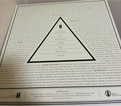 Northless【World Keeps Sinking】中古レコード