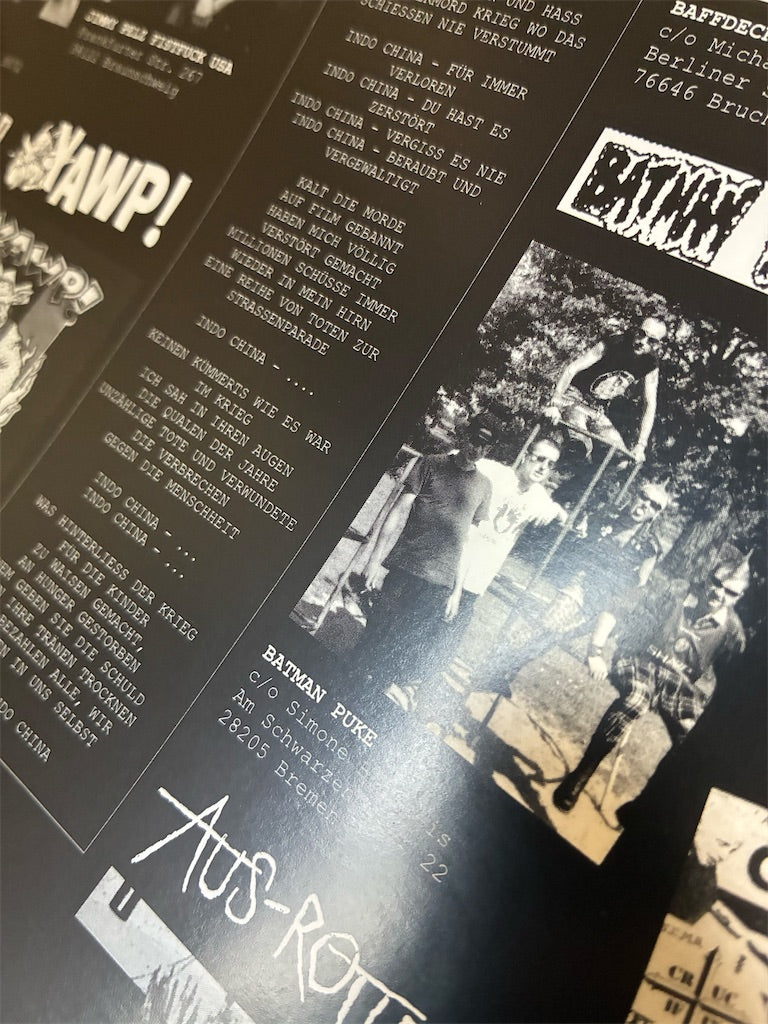 オムニバス【Crucifix.tribute Protest Means Action: The Need Of A New World Disorder】中古レコード