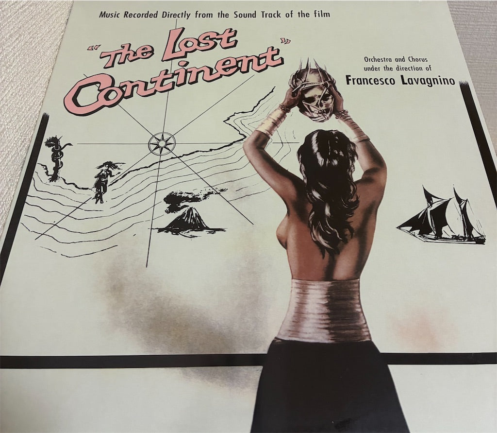 Francesco Lavagnino【失われた大陸（原題：Continente Perduto / The Lost Continent）OST】新品レコード