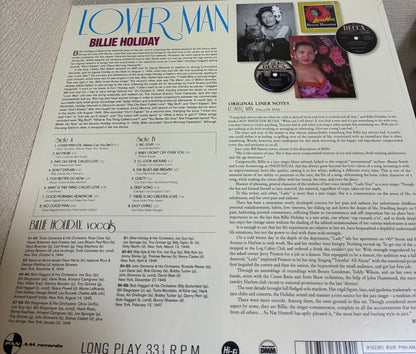 Billie Holiday【Lover Man】新品レコード