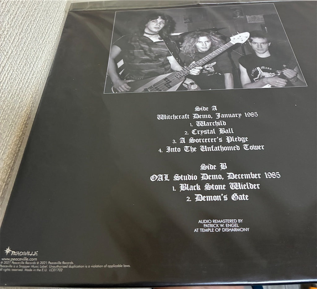 Candlemass【Witchcraft demo/O.A.L. tracks】新品レコード